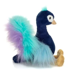 Plush Colorful Peacock by Teddy Hermann Eco-friendly!