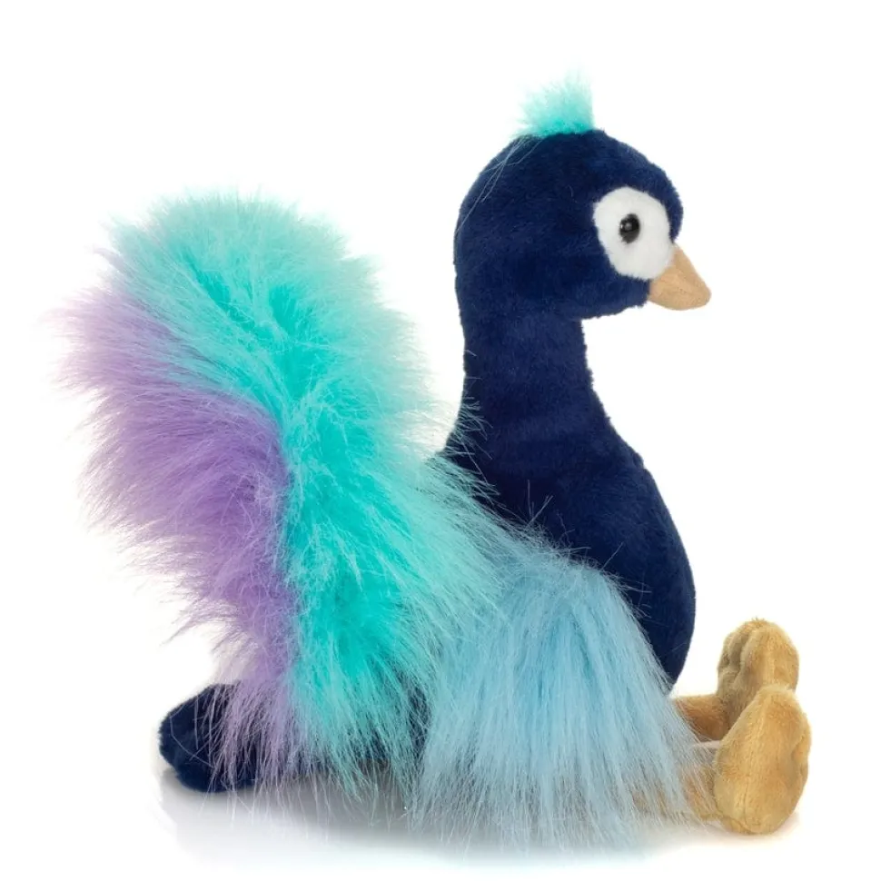 Plush Colorful Peacock by Teddy Hermann Eco-friendly!