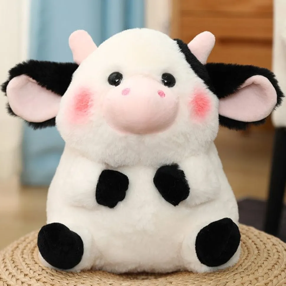 Plush Cow, Pig, Elephant Sweet Cheeks Cuties