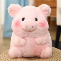 Plush Cow, Pig, Elephant Sweet Cheeks Cuties