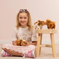 Plush Cute Highland Cow Standing 17 cm by Teddy Hermann