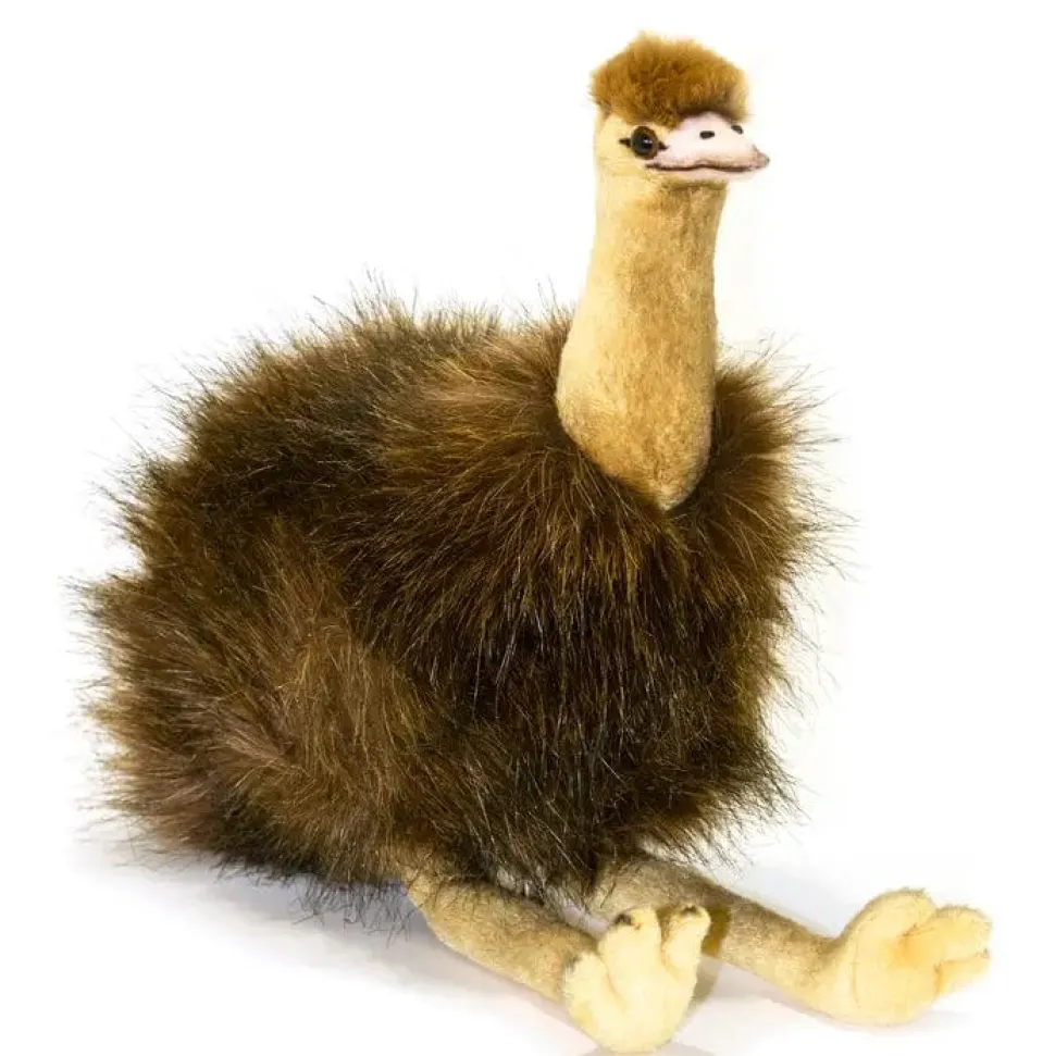 Plush Emu Large and Medium Lifelike Realistic Stuffed Animals