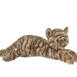 Plush Floppy Cats! Siamese,Tabby,Gray or Orange Tabby, White, Black Plush Kitty Cats Lifelike-Bearington Collection