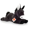 Plush Floppy Donkey Lying 34 cm Super Soft Toy by Teddy Hermann