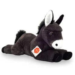 Plush Floppy Donkey Lying 34 cm Super Soft Toy by Teddy Hermann