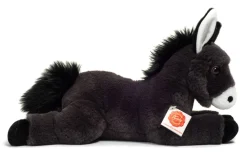 Plush Floppy Donkey Lying 34 cm Super Soft Toy by Teddy Hermann