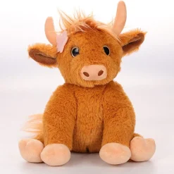 Plush Highland Cow Stuffed Animals So Cute!