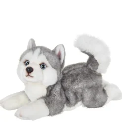 Plush Husky Puppy Dog Floppy Life-like Toy