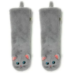 Plush Kitty Kitty Knee High Socks-Love for Your Feet *