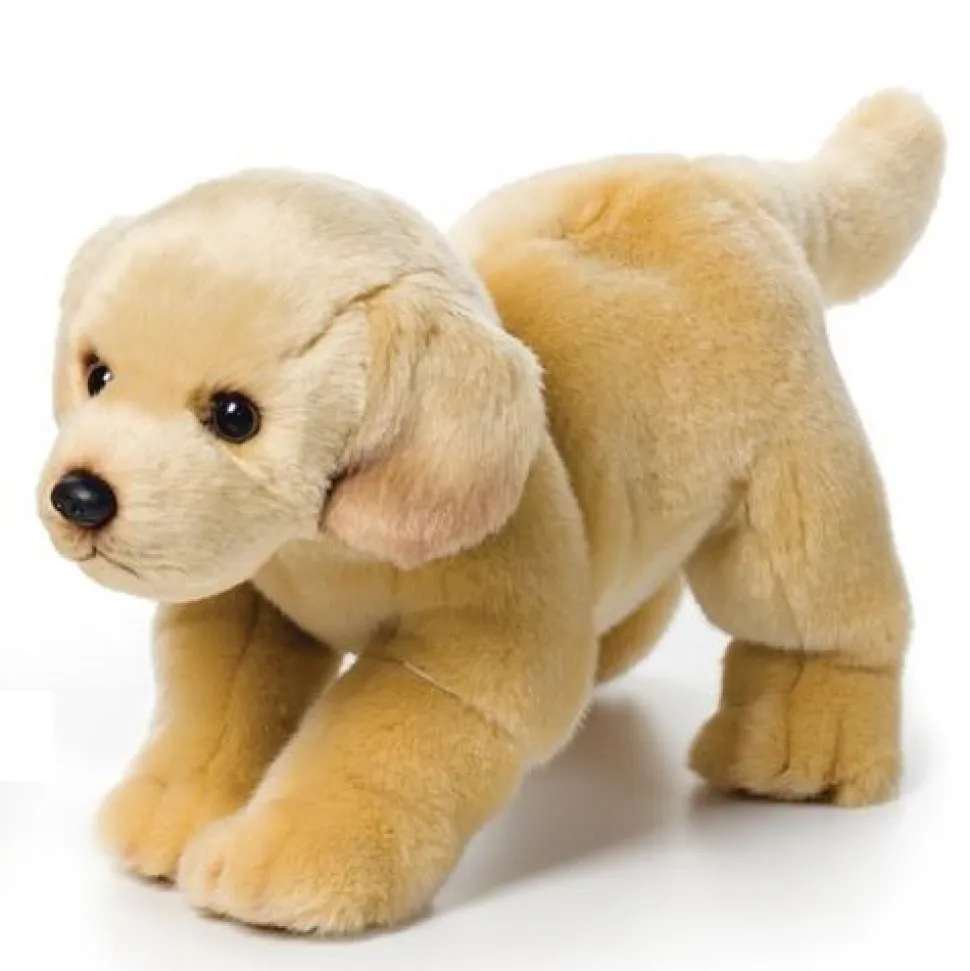 Plush Labrador and Golden Retrievers by Demdaco 3 Sizes!