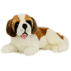 Plush Large St Bernard Stuffed Animal Fergie Realistic