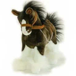 Plush Lifelike Clydesdale Horses Small & Large Size