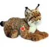 Plush Lifelike Lynx Lying 45 cm by Teddy Hermann