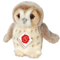 Plush Light Brown Barn Owl 16 cm or 20cm - plush toy by Teddy Hermann Nature Collection