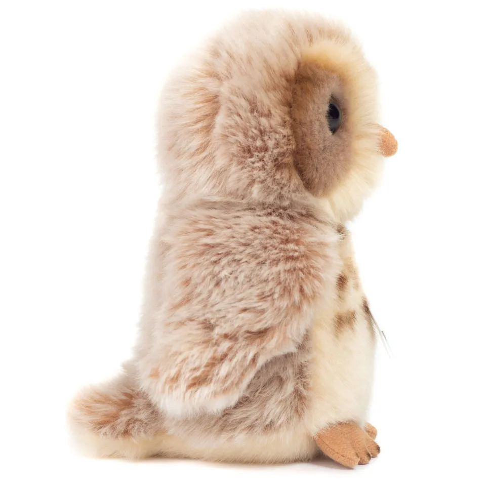 Plush Light Brown Barn Owl 16 cm or 20cm - plush toy by Teddy Hermann Nature Collection