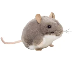 Plush Little Grey Field Mouse by Teddy Hermann