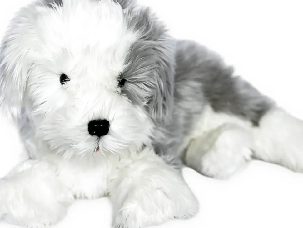 Plush Old English Sheepdog Large Size Realistic Beautiful Quality!