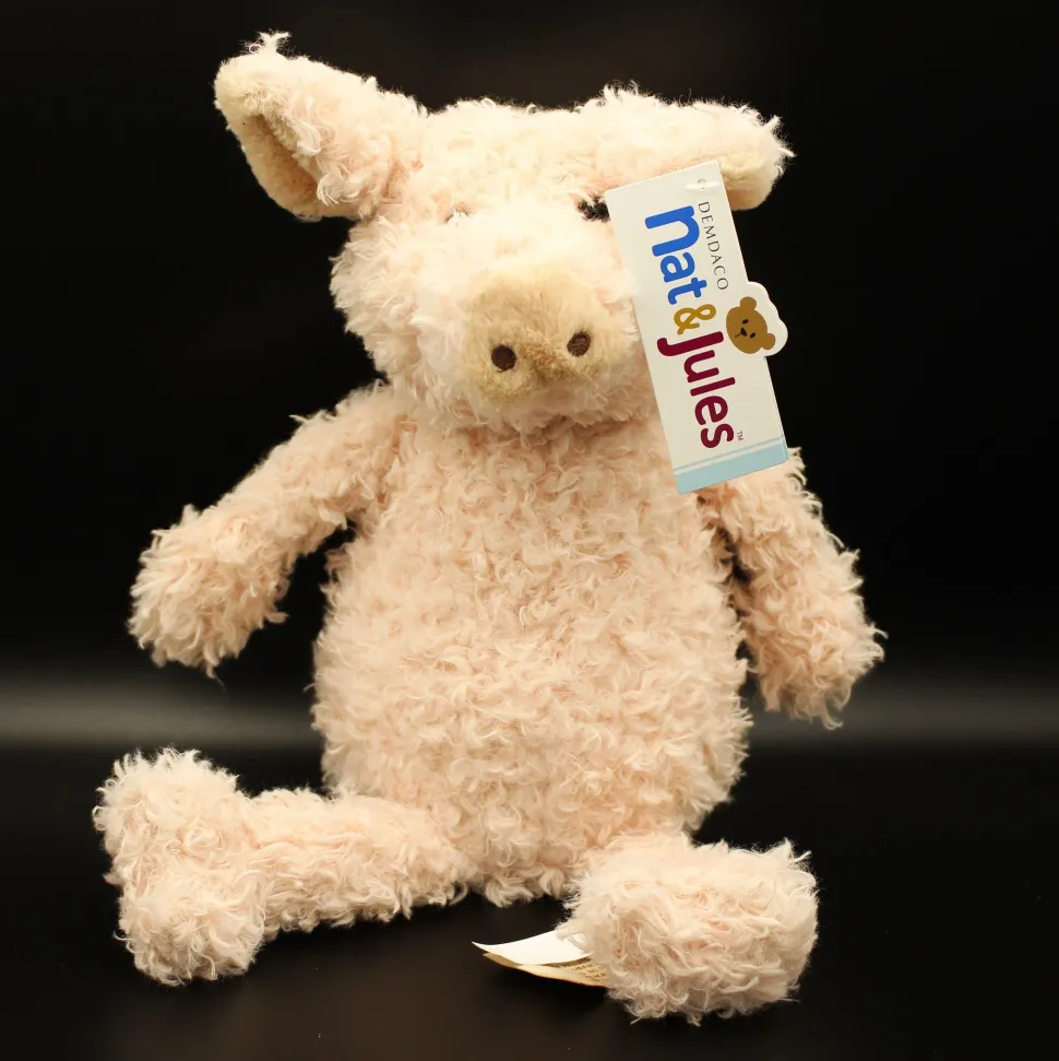 Plush Piggies by Nat & Jules!