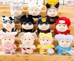 Plush Piggy Dress Up Dolls, 3 Sizes, SM to LARGE, Cutest Piggy EVER! *