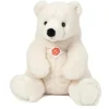 Plush Polar Bear Sitting 35 cm by Teddy Hermann