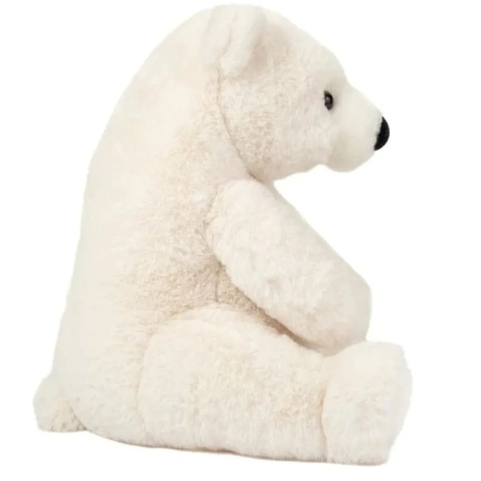 Plush Polar Bear Sitting 35 cm by Teddy Hermann