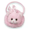 Plush Purses for Little Girls Pink Kitty Cat or Horse