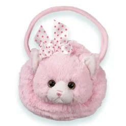 Plush Purses for Little Girls Pink Kitty Cat or Horse