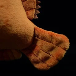 Plush Realistic Lantern Angler Fish Brown Stuffed Animal