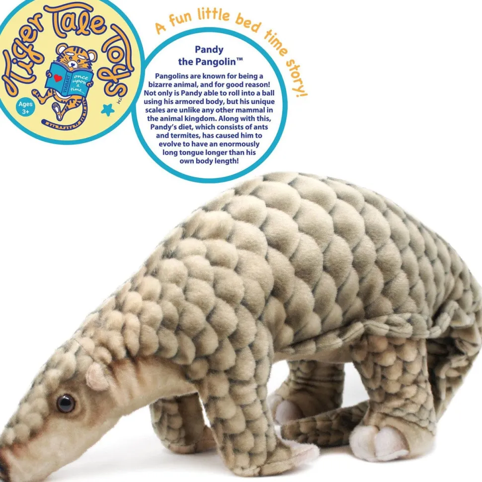 Plush Realistic Pangolin
