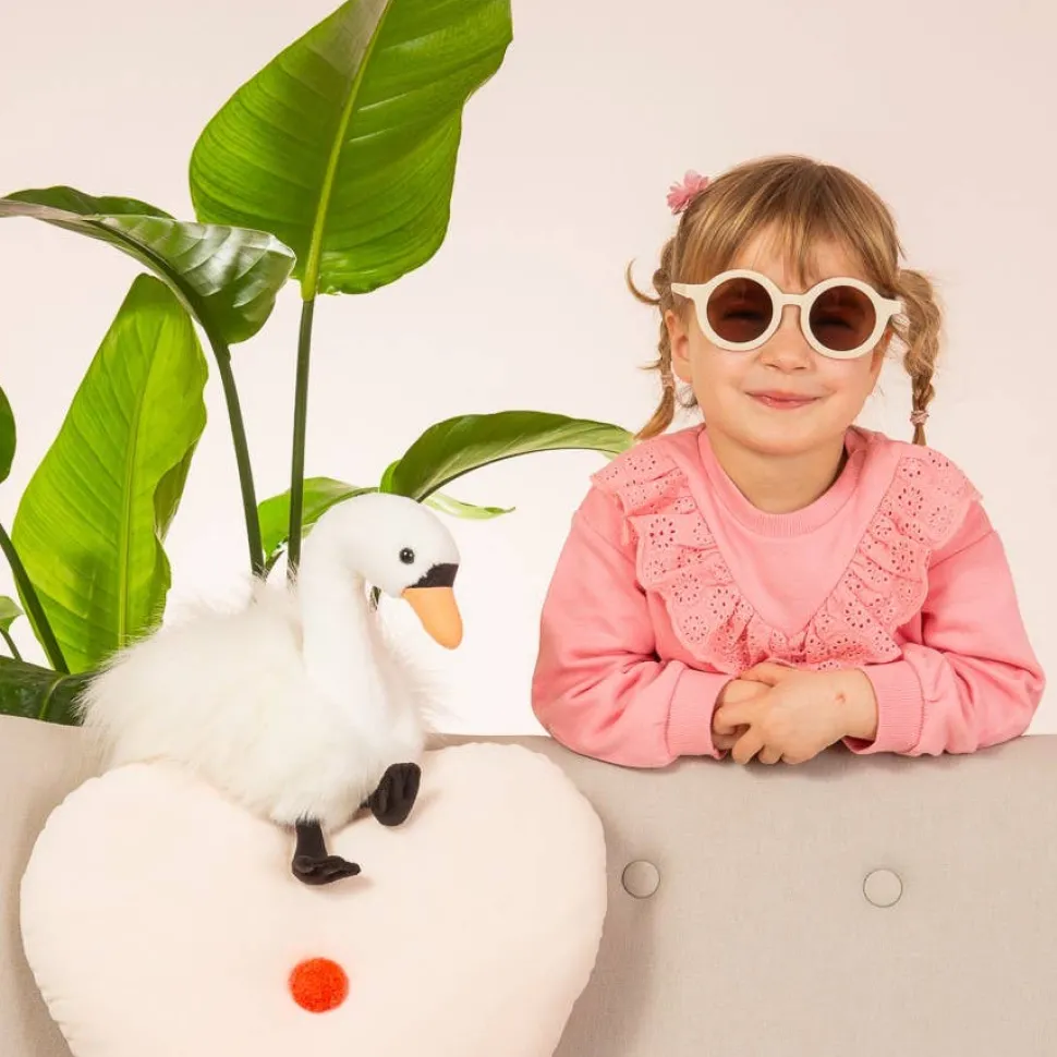 Plush Realistic Swan 25 cm - Teddy Hermann FIne Plush Toys