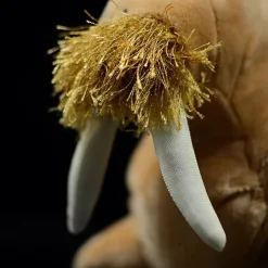 Plush Realistic Walrus with Mustache and Tusks!