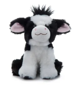 Plush Recycled 6" Stuffed Cow