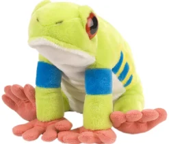Plush RED EYED TREE FROG-Realistic and BIG!