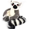 Plush Ring-Tailed Lemur 21 Inch Realistic Stuffed Animal