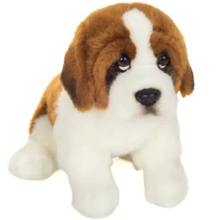 Plush Saint Bernard Sitting 25 cm by Teddy Hermann Eco Friendly