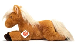 Plush Shetland Pony Lying Down by Teddy Hermann