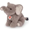 Plush Sitting Elephant 35 cm by Teddy Hermann