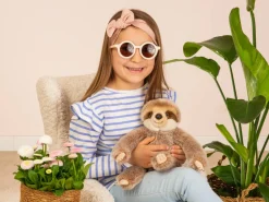 Plush Sloth 22 cm - Floppy, plush soft toy by Teddy Hermann -