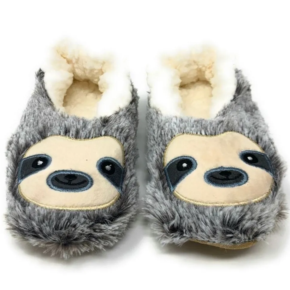 Plush Sloth Slipper Socks