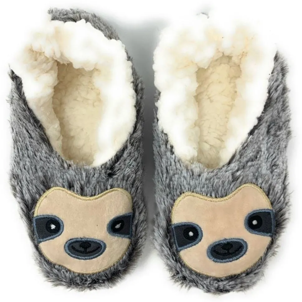 Plush Sloth Slipper Socks