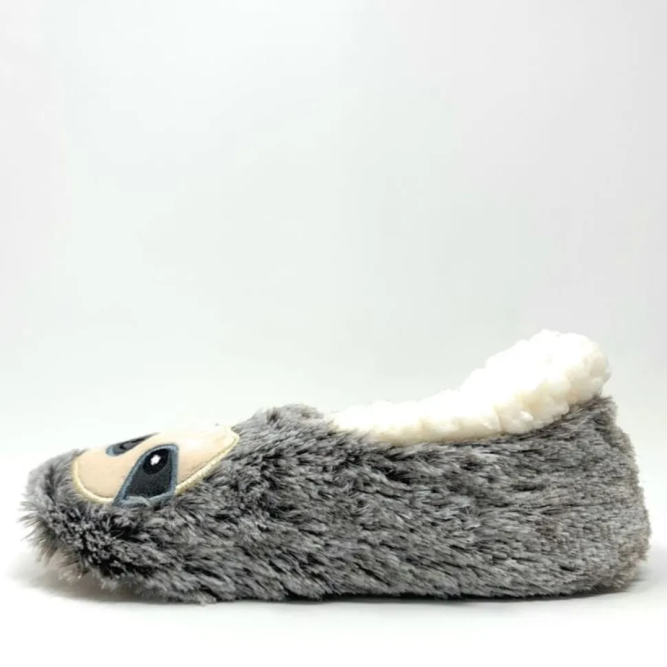 Plush Sloth Slipper Socks