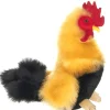 Plush Toy Rooster-Colorful Lifelike Cuddly Rooster