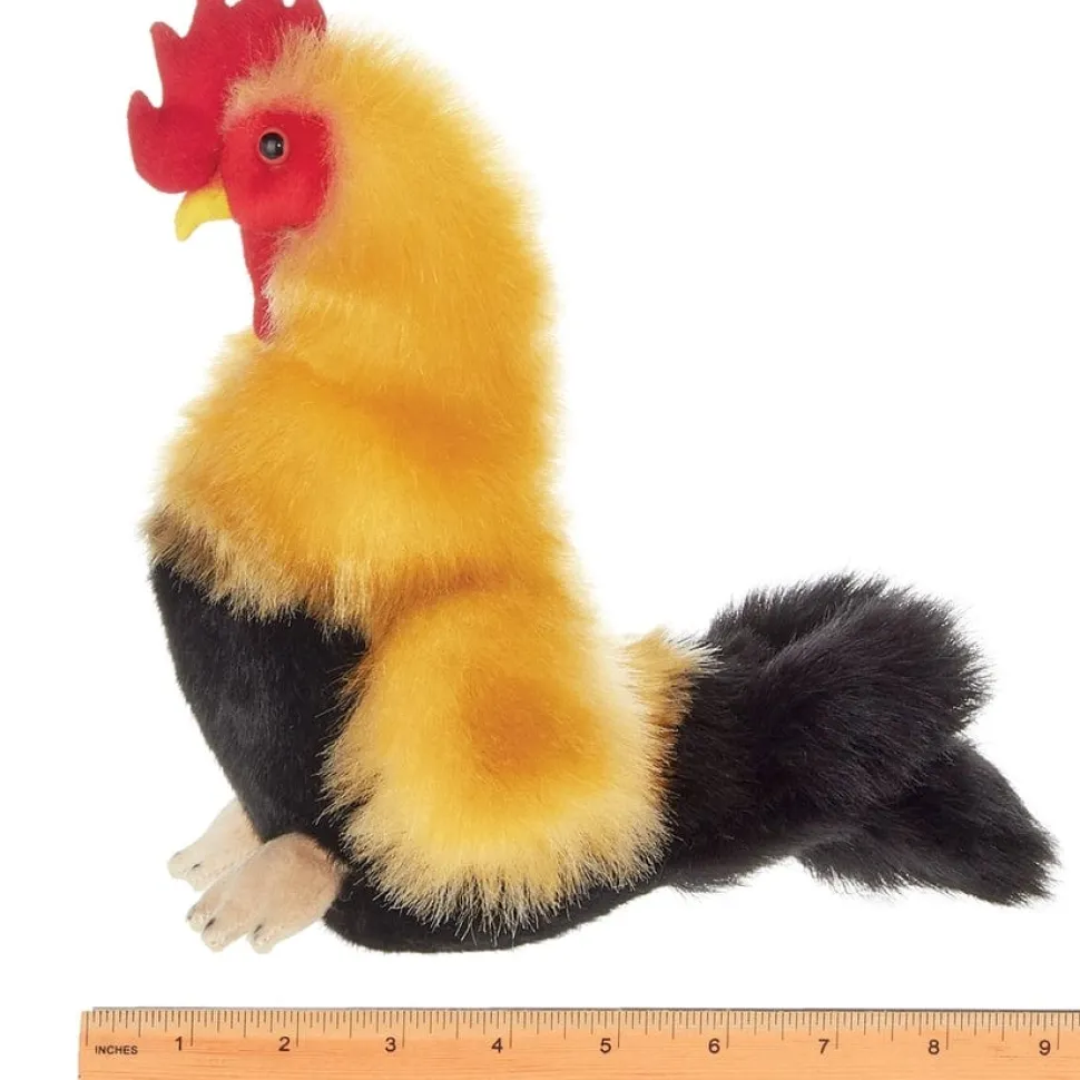 Plush Toy Rooster-Colorful Lifelike Cuddly Rooster