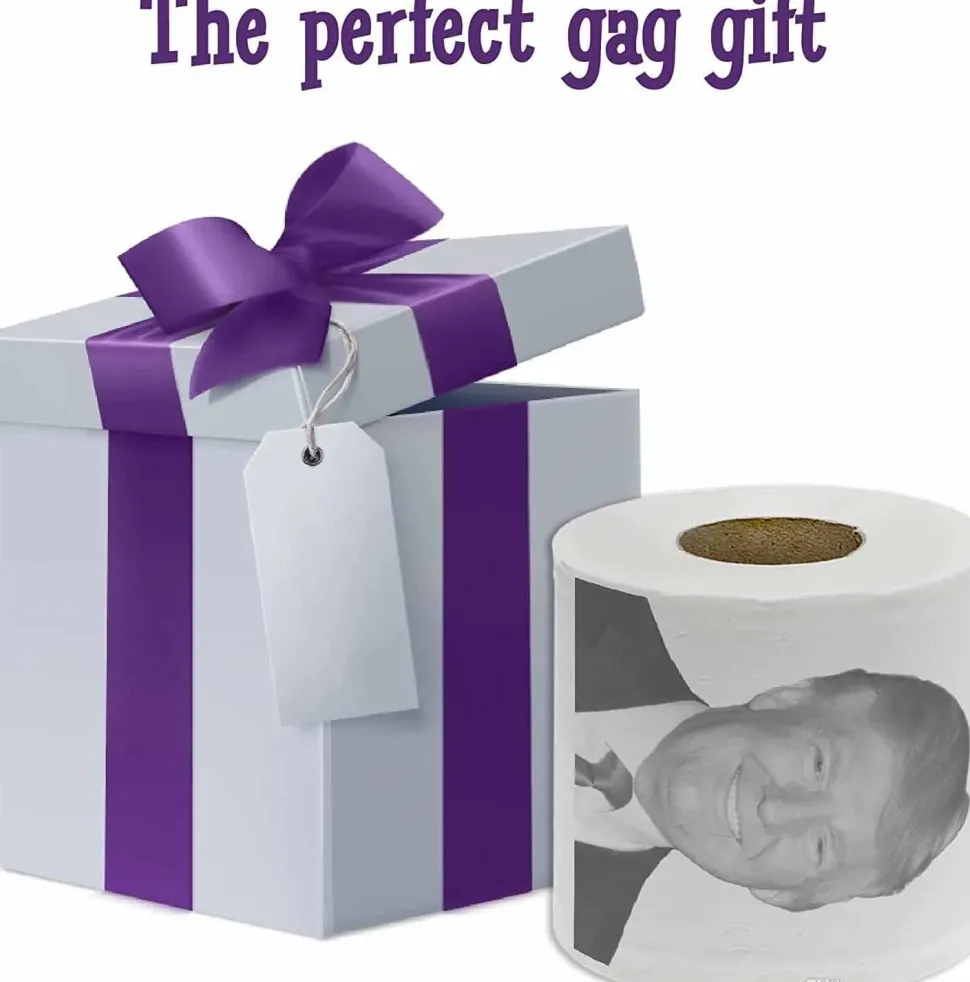 Political Candidates on Toilet Paper! Perfect Gag Gift! Be the Life of the Party!