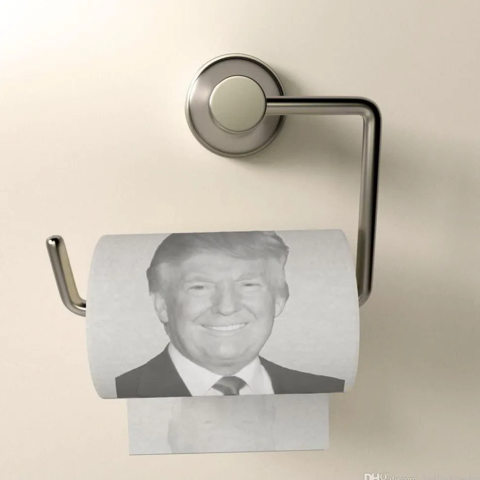 Political Candidates on Toilet Paper! Perfect Gag Gift! Be the Life of the Party!