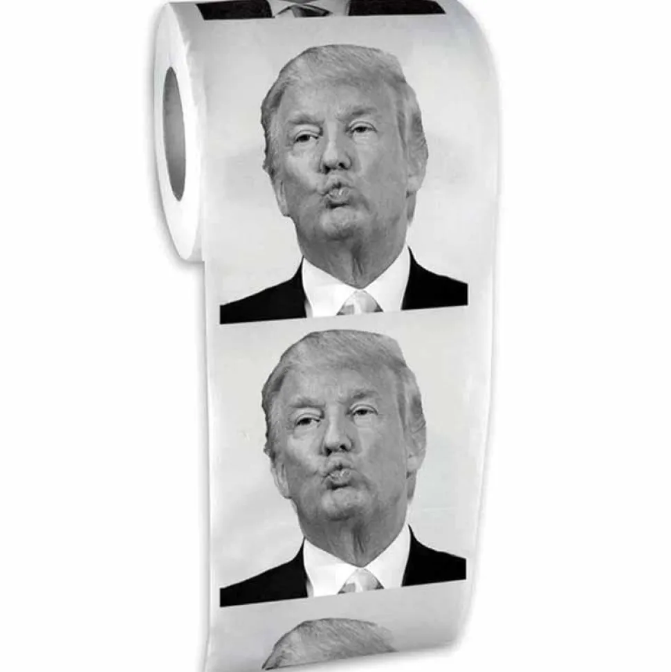 Political Candidates on Toilet Paper! Perfect Gag Gift! Be the Life of the Party!