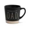Property of Dad 16 oz. Mug Matte Black & Brown *