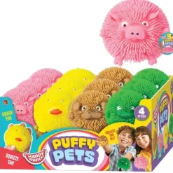 Puffy Pets Cute Little Creatures Soft and Squishy Assorted Bright Colors