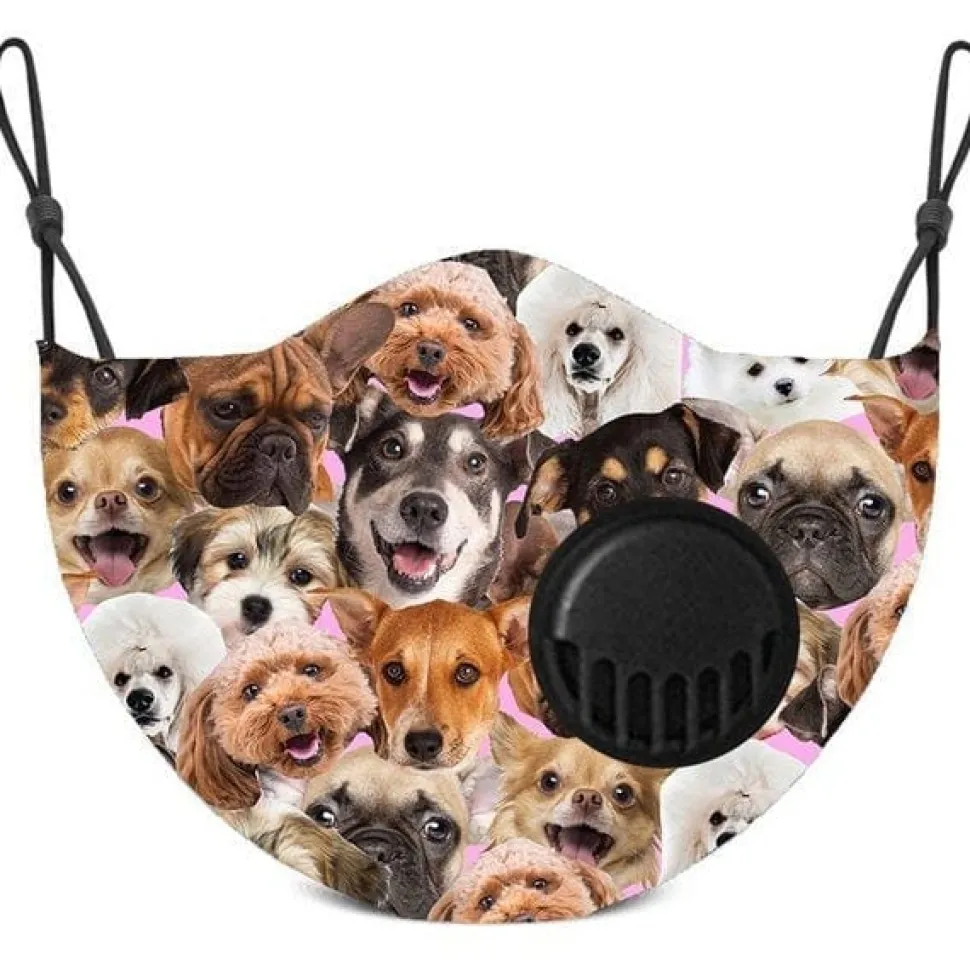 Puppy Dogs Comfortable All-Day Face Protection Mask For Adults and Kids