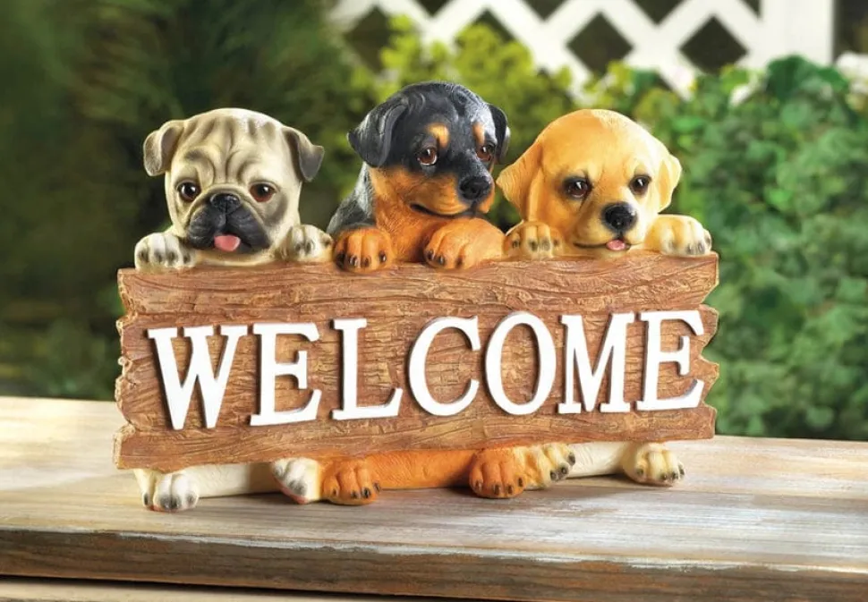 Puppy Welcome Sign